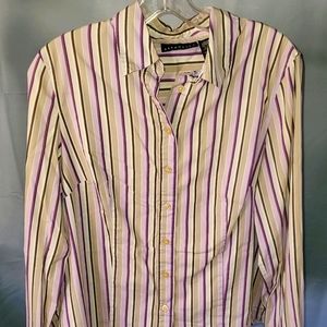 Attention Striped Blouse
